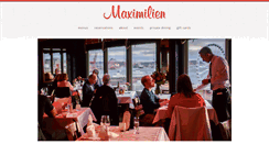 Desktop Screenshot of maximilienrestaurant.com